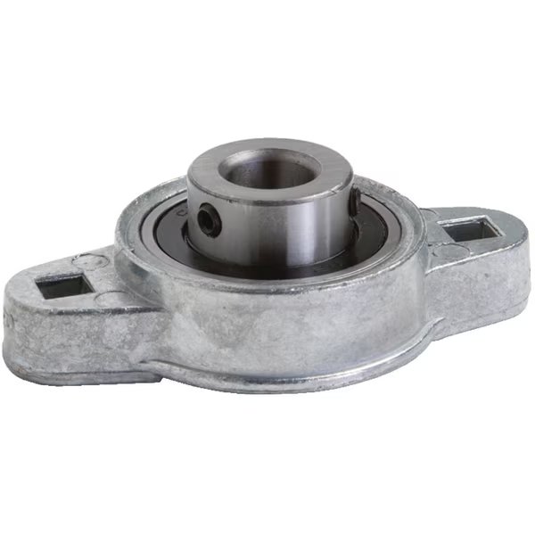F2DC-BL-100 Ball Bearing, Die-Cast Housing, Rigid (2 Bolt), Clesco, Mfr#: F2DC-BL-100